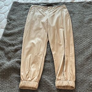 TCEC Cream Ankle Pants